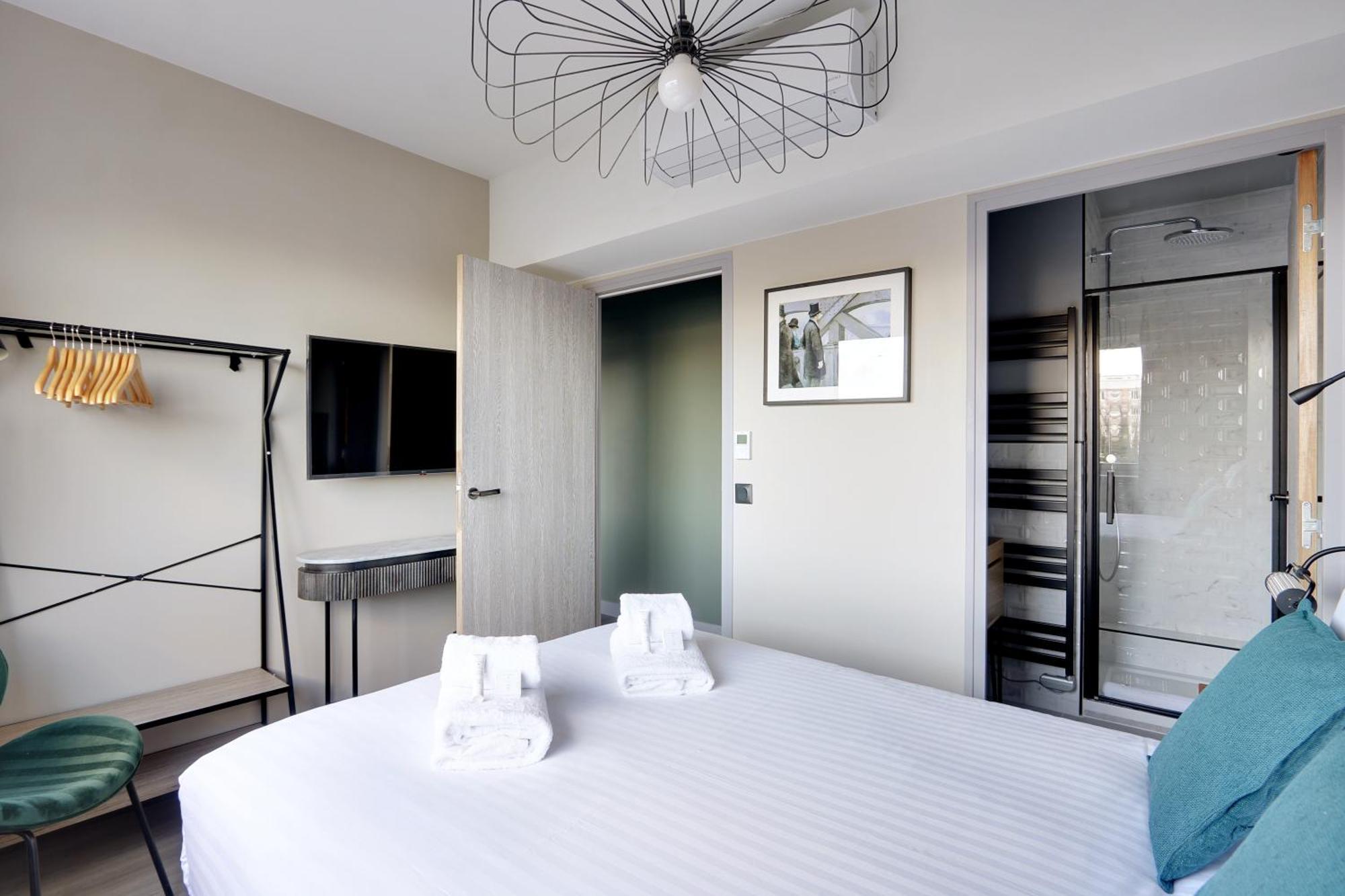 פריז Pick A Flat'S Apartments In In Parc Des Buttes Chaumonts - Rue Edouard Pailleron מראה חיצוני תמונה